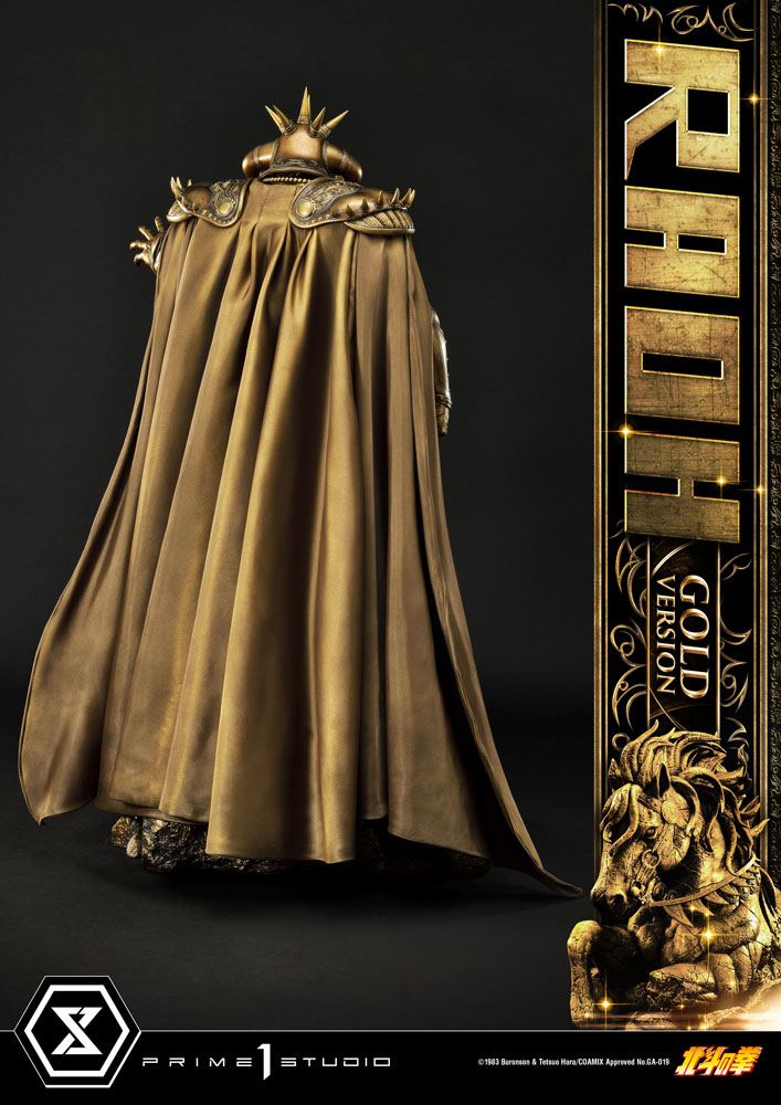 Fist of the North Star Statue 1/4 Raoh Gold Version 78 cm - Prime 1 Studio Statues & Busts
