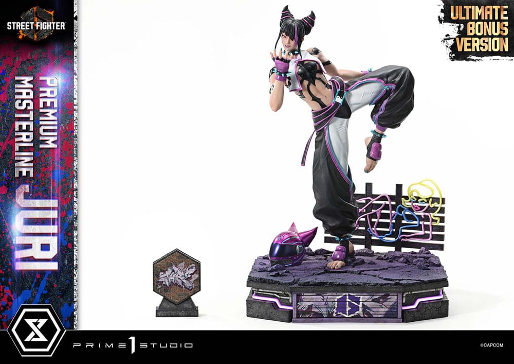 Street Fighter 6 Premium Masterline Series Statue 1/4 Juri Ultimate Bonus Version 58 cm - Prime 1 Studio Statues & Busts