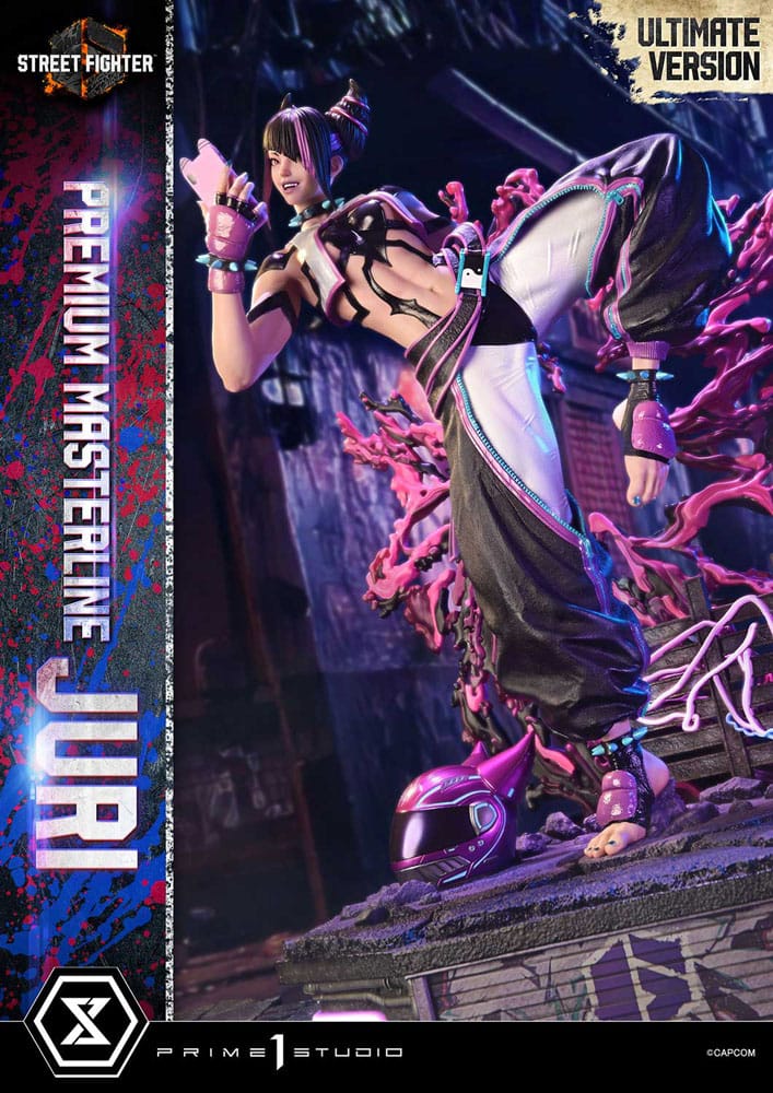 Street Fighter 6 Premium Masterline Series Statue 1/4 Juri Ultimate Bonus Version 58 cm - Prime 1 Studio Statues & Busts
