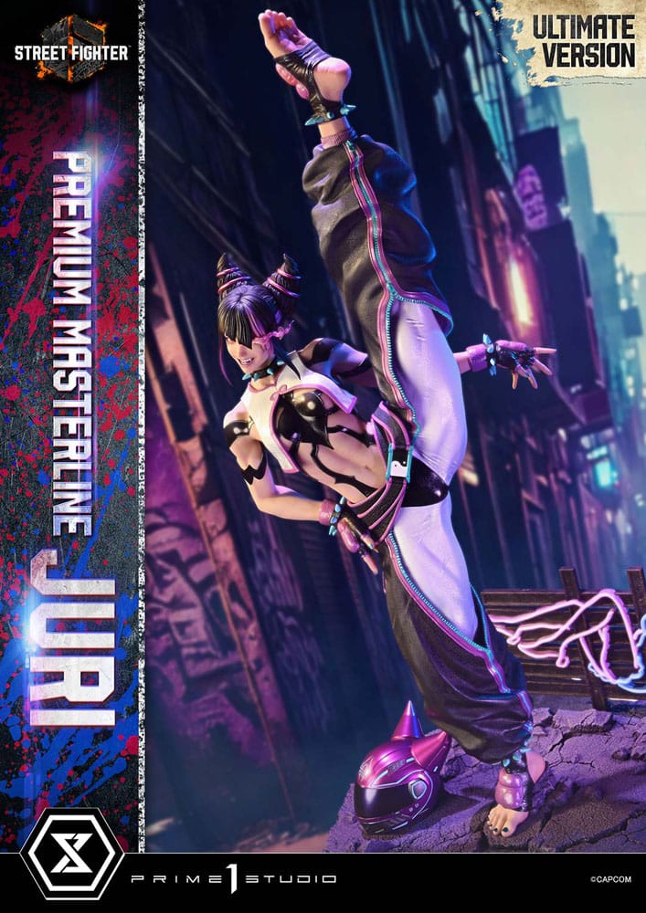 Street Fighter 6 Premium Masterline Series Statue 1/4 Juri Ultimate Bonus Version 58 cm - Prime 1 Studio Statues & Busts