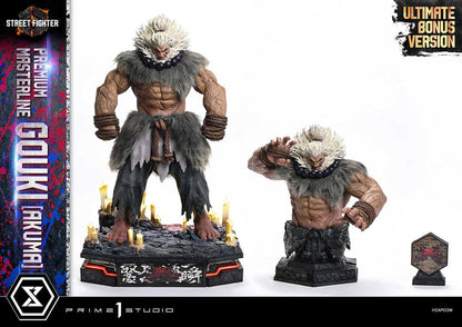 Street Fighter 6 Premium Masterline Series Statue 1/4 Akuma Ultimate Bonus Version 69 cm