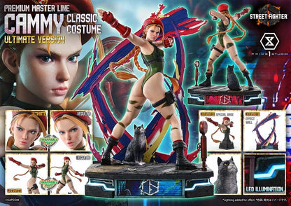 Street Fighter 6 Ultimate Premium Masterline Statue 1/4 Cammy Classic Costume Ultimate Version 54 cm - Prime 1 Studio Statues