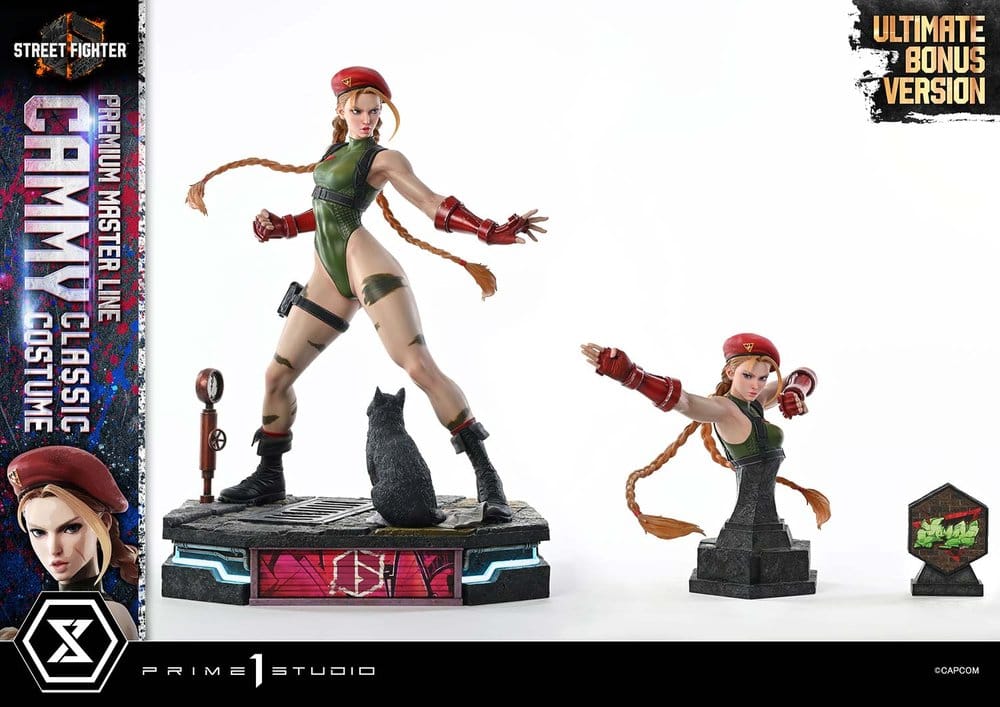 Street Fighter 6 Premium Masterline Statue 1/4 Cammy Classic Costume Ultimate Bonus Version 54 cm - Prime 1 Studio Statues