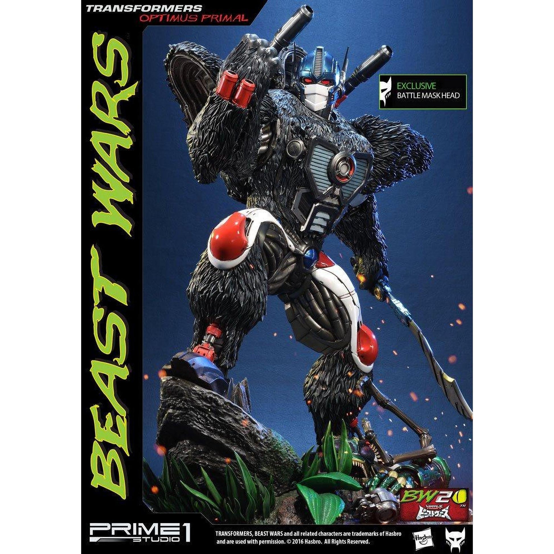 Transformers Beast Wars 1/3 Statues Optimus Primal & Optimus Primal Exclusive 63 cm Assortment 3 - Prime 1 Studio Statues & Busts