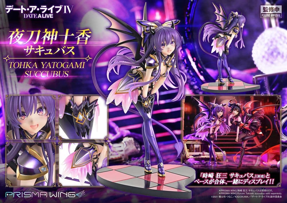 Date A Live Prisma Wing PVC Statue 1/7 Tohka Yatogami succubus 25 cm - Prime 1 Studio Statues