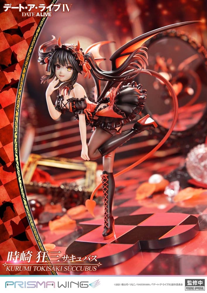 Date A Live Prisma Wing PVC Statue 1/7 Kurumi Tokisaki succubus 25 cm - Prime 1 Studio Statues & Busts