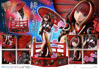 Original Illustration by Fuzichoco Prisma Wing PVC Statue 1/7 Scarlet Umbrella And Peony Deluxe Version 32 cm - Prime 1 Studio Statues & Busts