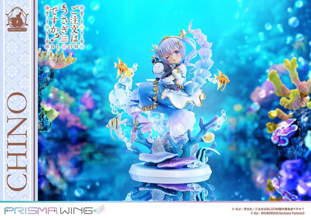 Is the Order a Rabbit? BLOOM Prisma Wing Pre-Painted Figure 1/7 Chino 21 cm - Prime 1 Studio Statues