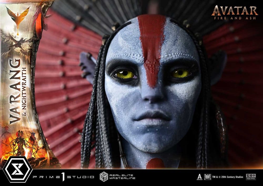 Avatar: Fire and Ash (Film) Real Elite Masterline Series Statue 1/4 Varang & Nightwraith Avatar Legacy Collection 96 cm - Prime 1 Studio Statues & Busts