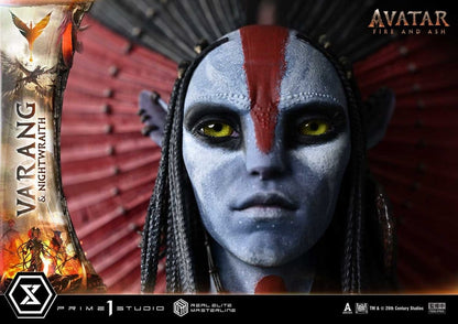 Avatar: Fire and Ash (Film) Real Elite Masterline Series Statue 1/4 Varang & Nightwraith Avatar Legacy Collection 96 cm - Prime 1 Studio Statues & Busts