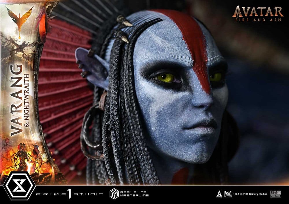 Avatar: Fire and Ash (Film) Real Elite Masterline Series Statue 1/4 Varang & Nightwraith Avatar Legacy Collection 96 cm - Prime 1 Studio Statues & Busts