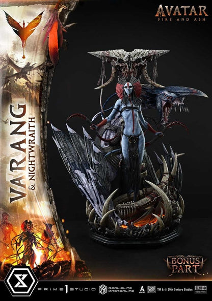 Avatar: Fire and Ash (Film) Real Elite Masterline Series Statue 1/4 Varang & Nightwraith Avatar Legacy Collection Bonus Version 96 cm - Prime 1 Studio Statues & Busts
