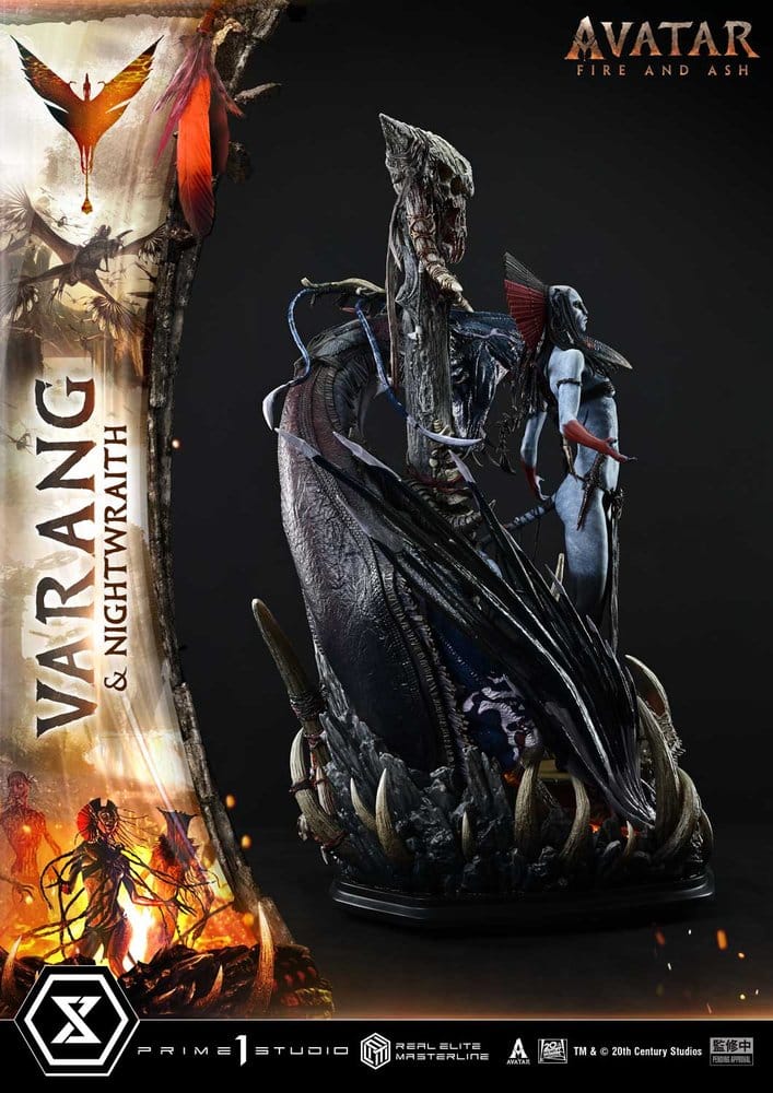 Avatar: Fire and Ash (Film) Real Elite Masterline Series Statue 1/4 Varang & Nightwraith Avatar Legacy Collection Bonus Version 96 cm - Prime 1 Studio Statues & Busts