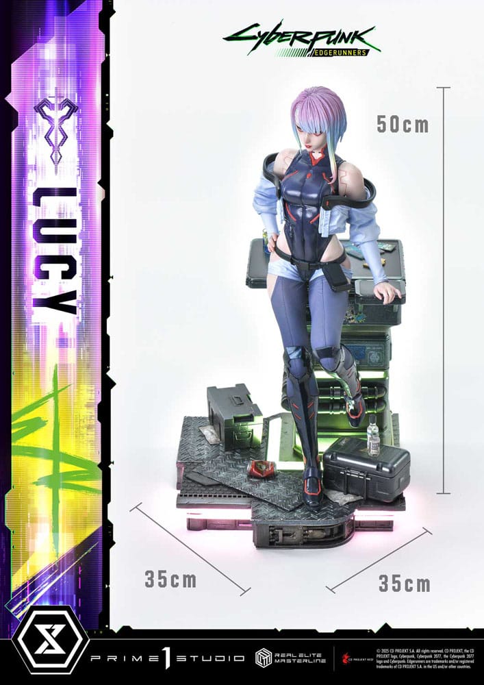 Cyberpunk: Edgerunners Real Elite Masterline Series Statue 1/4 Lucy 50 cm - Prime 1 Studio Statues & Busts
