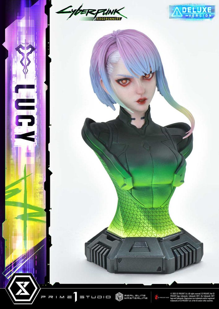 Cyberpunk: Edgerunners Real Elite Masterline Series Statue 1/4 Lucy Deluxe Version 50 cm - Prime 1 Studio Statues & Busts