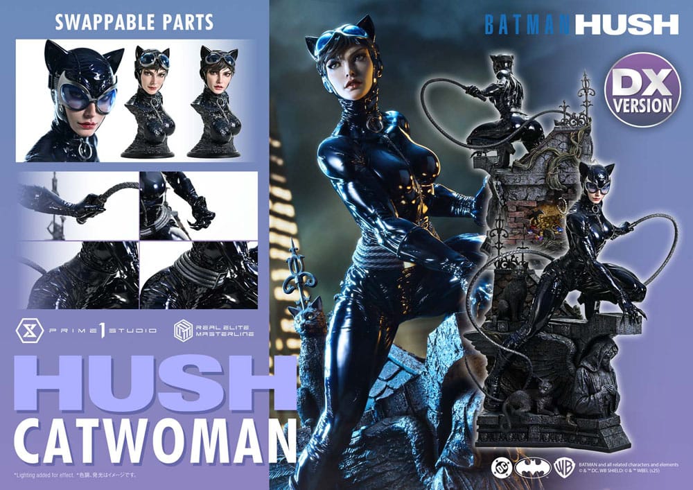Batman: Hush (Comics) Real Elite Masterline Series Statue 1/3 Catwoman Deluxe Bonus Version 65 cm - Prime 1 Studio Statues