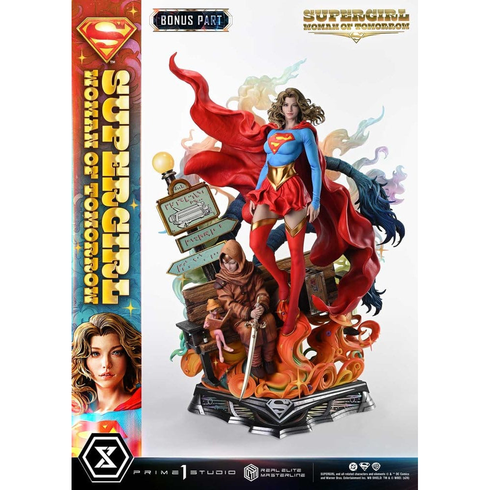 DC Comics Real Elite Masterline Series Statue 1/4 Supergirl Woman of Tomorrow Bonus Version 63 cm - Prime 1 Studio Statues