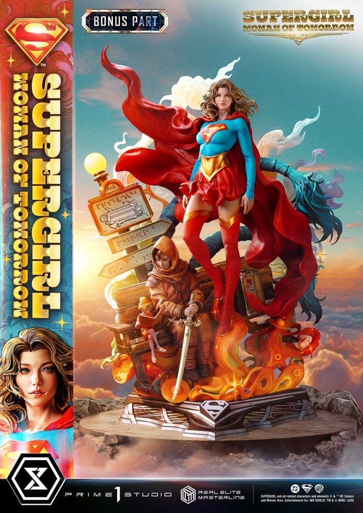DC Comics Real Elite Masterline Series Statue 1/4 Supergirl Woman of Tomorrow Bonus Version 63 cm - Prime 1 Studio Statues