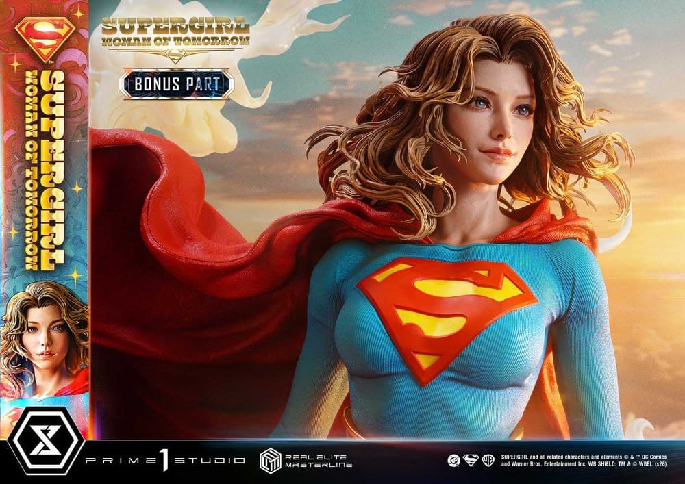DC Comics Real Elite Masterline Series Statue 1/4 Supergirl Woman of Tomorrow Bonus Version 63 cm - Prime 1 Studio Statues