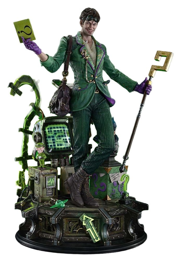 DC Comics Real Elite Masterline Series Statue 1/3 The Riddler All In One (Design by Carlos D'Anda) Deluxe Version 74 cm - Prime 1 Studio Statues