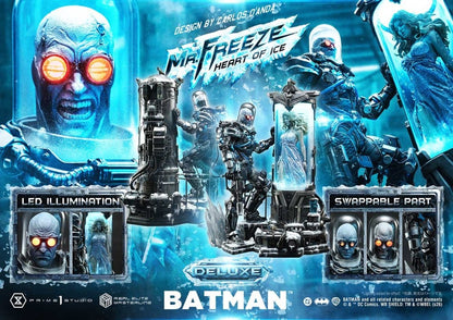 DC Comics Real Elite Masterline Series Statue 1/3 Batman (Comics) Mr. Freeze Heart of Ice (Design by Carlos D'Anda) Deluxe Version - Prime 1 Studio Statues