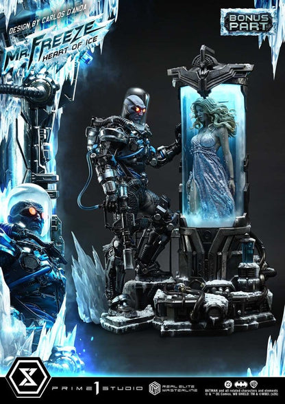 DC Comics Real Elite Masterline Series Statue 1/3 Batman (Comics) Mr. Freeze Heart of Ice (Design by Carlos D'Anda) Deluxe Bonus Version - Prime 1 Studio Statues