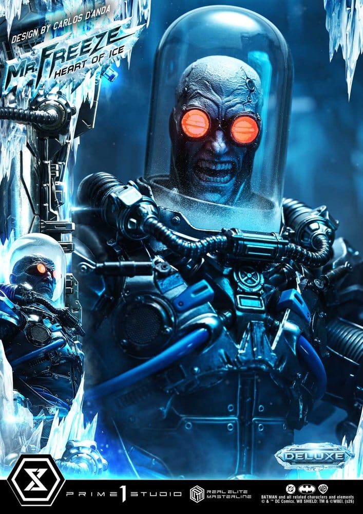 DC Comics Real Elite Masterline Series Statue 1/3 Batman (Comics) Mr. Freeze Heart of Ice (Design by Carlos D'Anda) Deluxe Bonus Version - Prime 1 Studio Statues