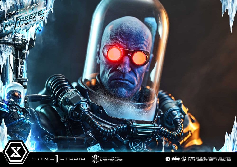 DC Comics Real Elite Masterline Series Statue 1/3 Batman (Comics) Mr. Freeze Heart of Ice (Design by Carlos D'Anda) Deluxe Bonus Version - Prime 1 Studio Statues