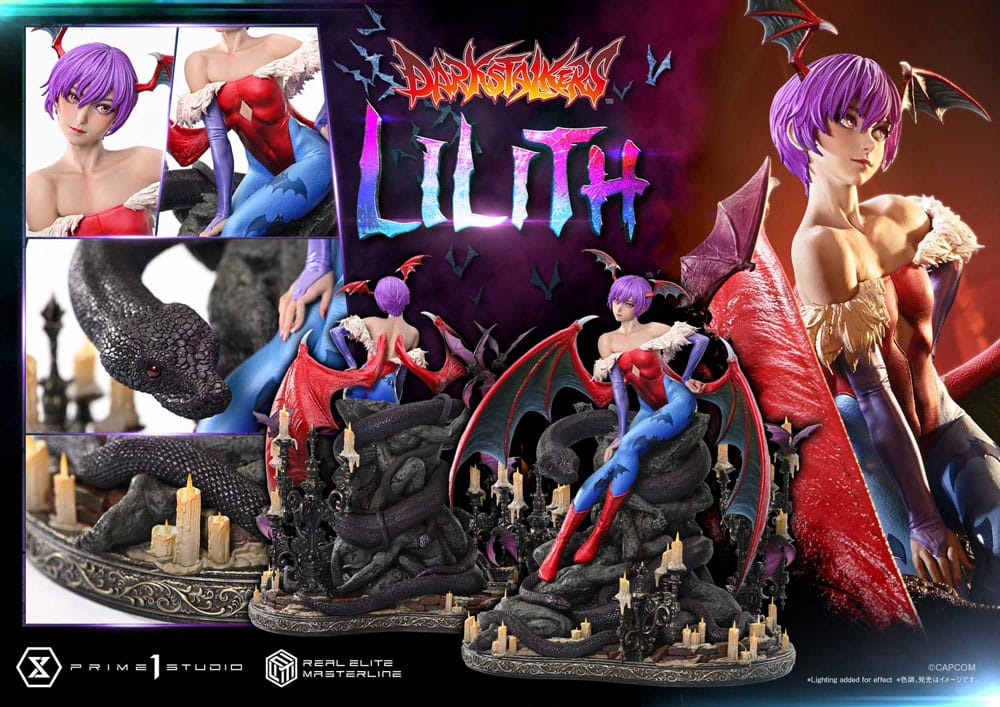 Darkstalkers Real Elite Masterline Series Statue 1/4 Lilith 52 cm - Prime 1 Studio Statues & Busts
