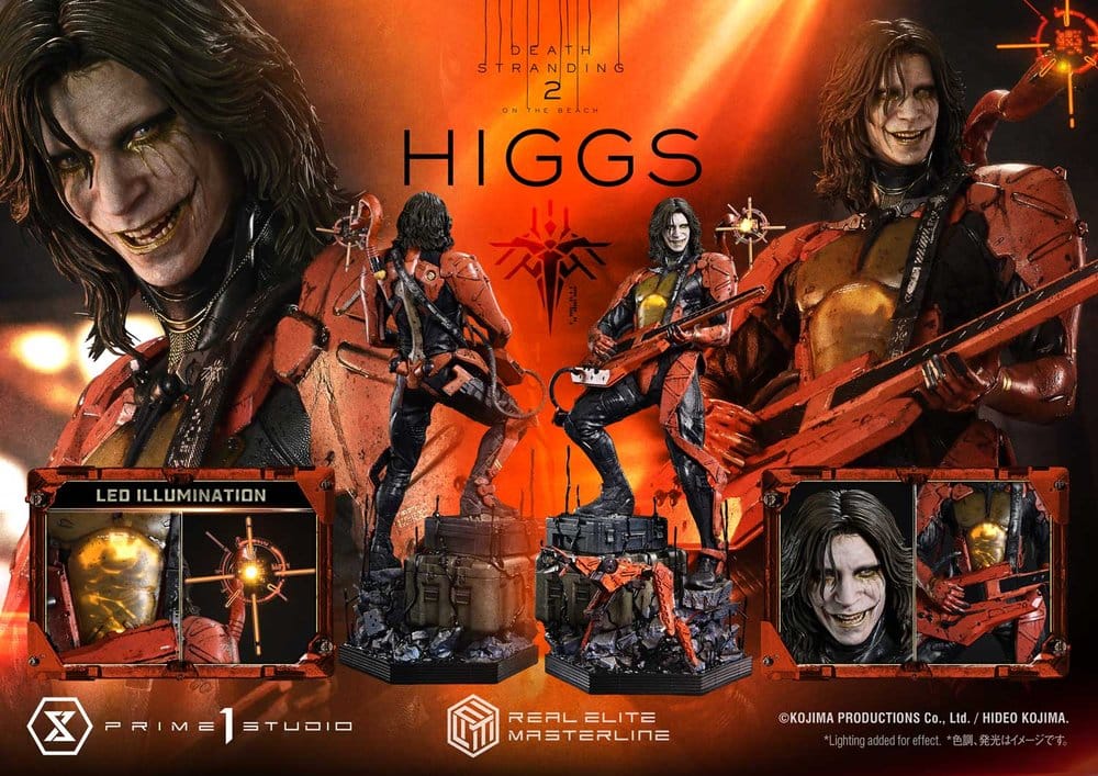 Death Stranding 2: On The Beach Real Elite Masterline Statue 1/3 Higgs 81 cm - Prime 1 Studio Statues & Busts