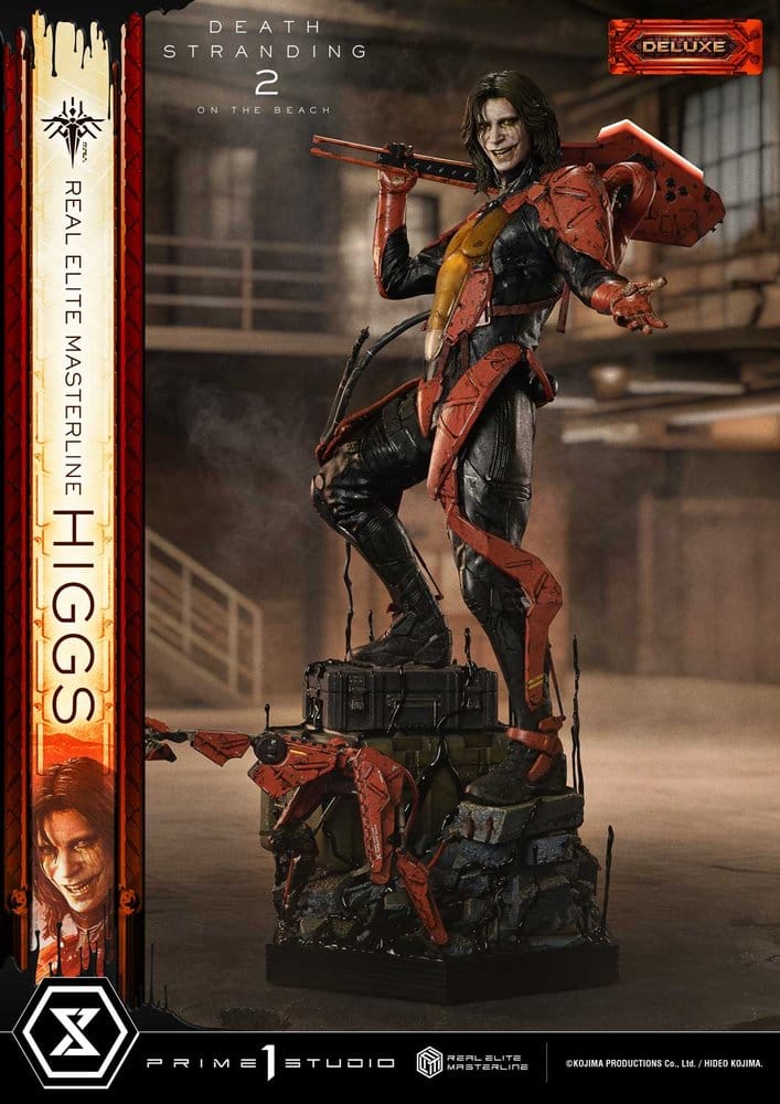 Death Stranding 2: On The Beach Real Elite Masterline Statue 1/3 Higgs Deluxe Version 81 cm - Prime 1 Studio Statues & Busts