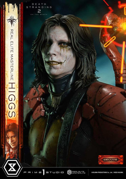 Death Stranding 2: On The Beach Real Elite Masterline Statue 1/3 Higgs Deluxe Version 81 cm - Prime 1 Studio Statues & Busts
