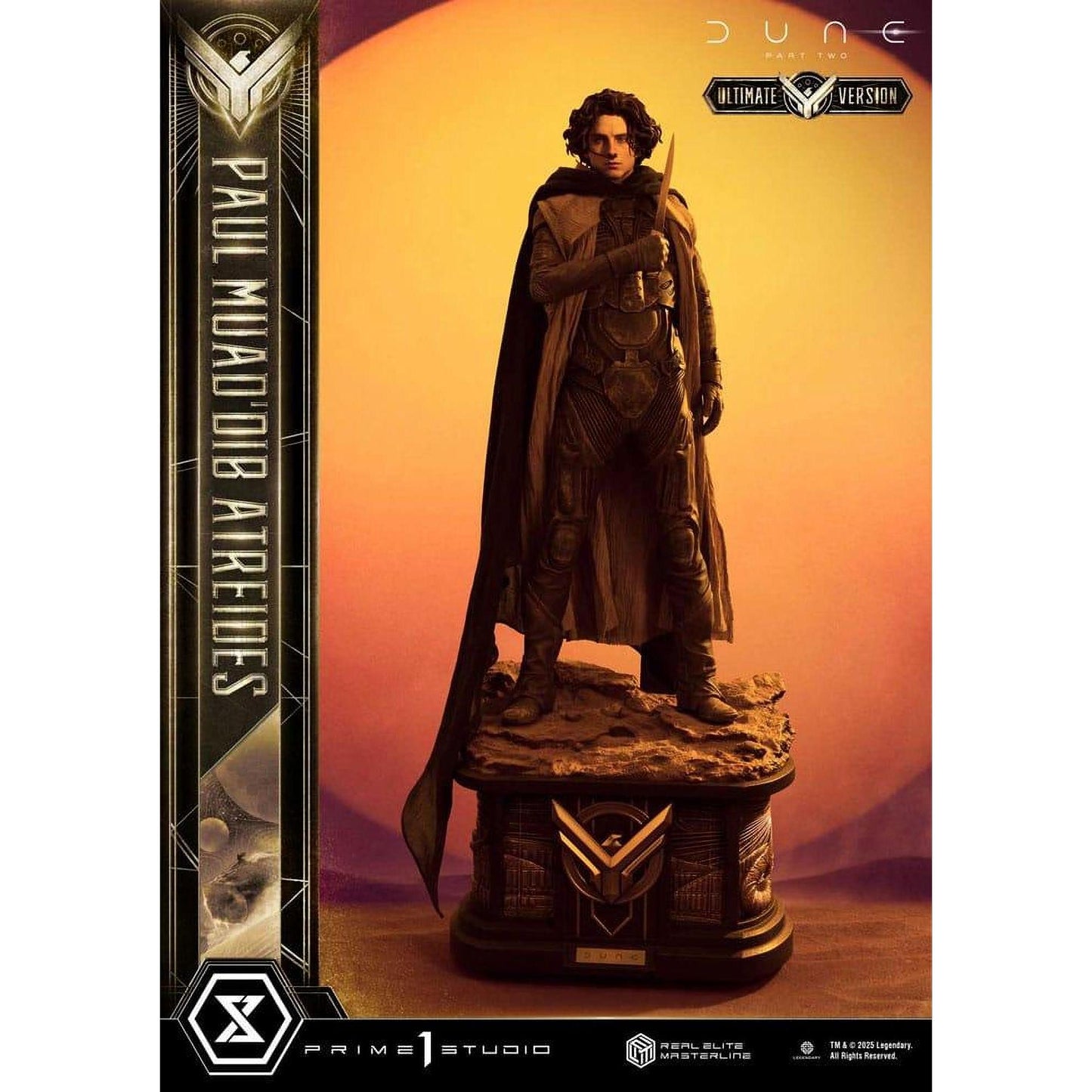 Dune: Part Two Real Elite Masterline Series Statue 1/3 Paul Atreides Ultimate Verison 90 cm - Prime 1 Studio Statues & Busts