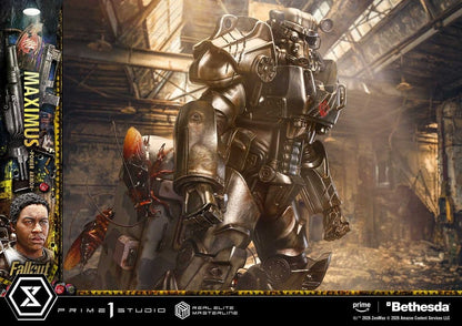 Fallout Real Elite Masterline Statue 1/4 Maximus Power Armor 67 cm - Prime 1 Studio Statues