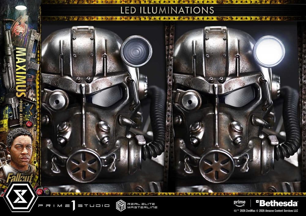 Fallout Real Elite Masterline Statue 1/4 Maximus Power Armor 67 cm - Prime 1 Studio Statues