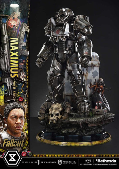 Fallout Real Elite Masterline Statue 1/4 Maximus Power Armor 67 cm - Prime 1 Studio Statues