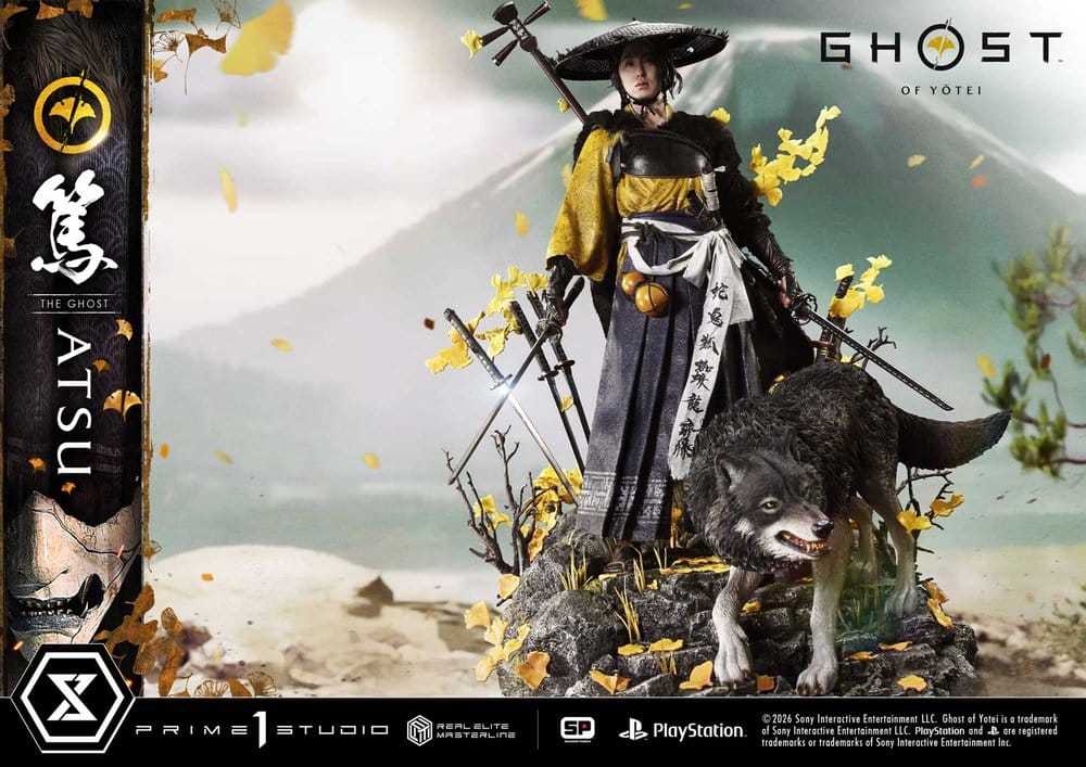 Ghost of Yotei Real Elite Masterline Statue 1/4 Atsu 59 cm - Prime 1 Studio Statues