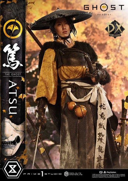 Ghost of Yotei Real Elite Masterline Statue 1/4 Atsu Deluxe Version 59 cm - Prime 1 Studio Statues
