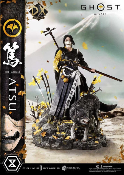 Ghost of Yotei Real Elite Masterline Statue 1/4 Atsu DX Bonus Version 59 cm - Prime 1 Studio Statues