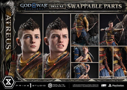 God of War: Ragnarok Real Elite Masterline Statue 1/3 Atreus DX Bonus Version 96 cm - Prime 1 Studio Statues