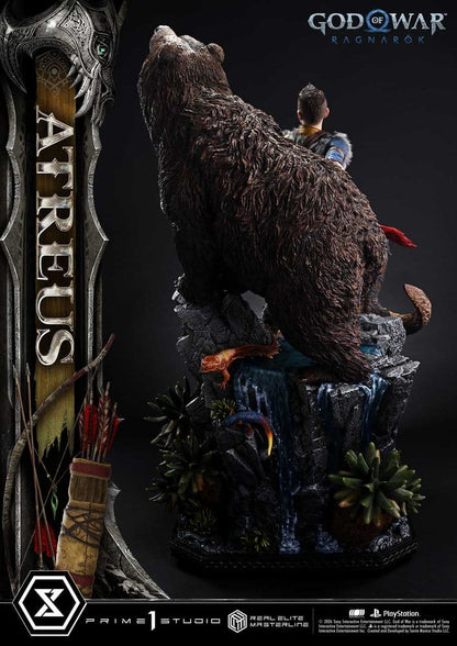 God of War: Ragnarok Real Elite Masterline Statue 1/3 Atreus DX Bonus Version 96 cm - Prime 1 Studio Statues