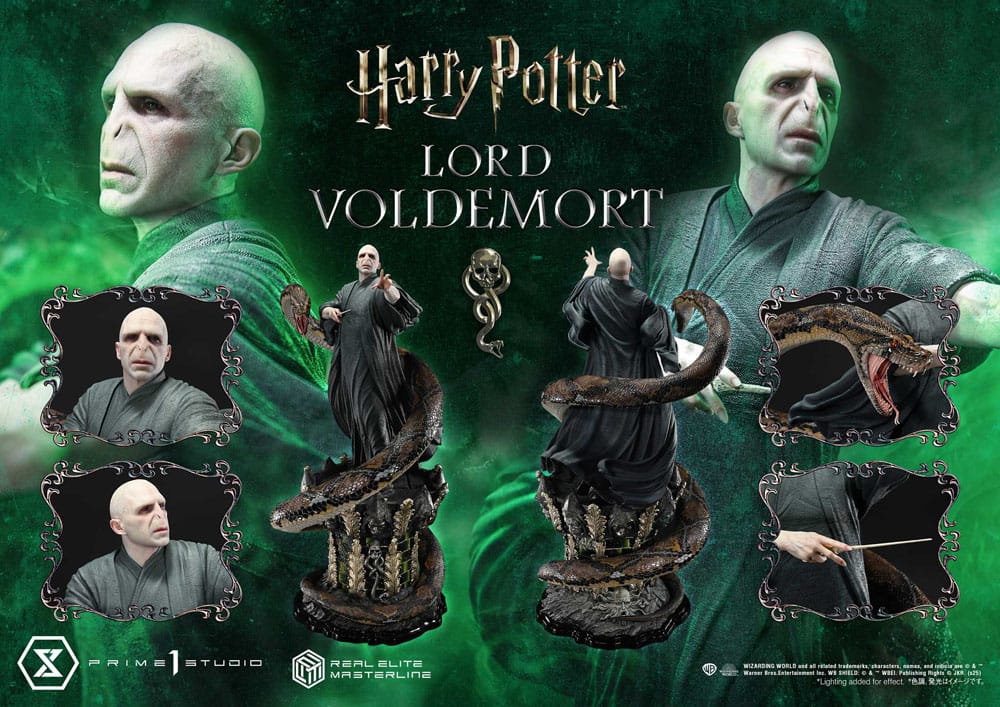 Harry Potter Real Elite Masterline Series Statue 1/4 Lord Voldemort Bonus Version 83 cm - Prime 1 Studio Statues & Busts