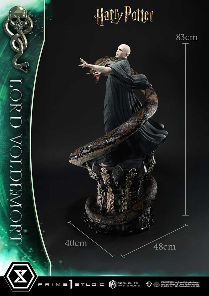 Harry Potter Real Elite Masterline Series Statue 1/4 Lord Voldemort Bonus Version 83 cm - Prime 1 Studio Statues & Busts