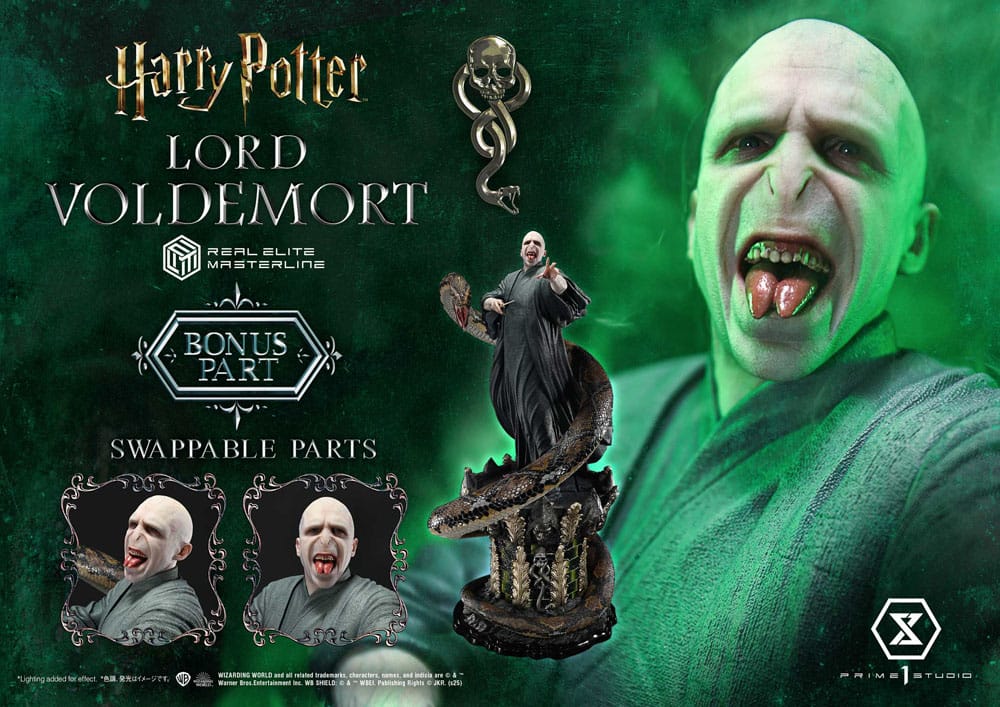 Harry Potter Real Elite Masterline Series Statue 1/4 Lord Voldemort Bonus Version 83 cm - Prime 1 Studio Statues & Busts