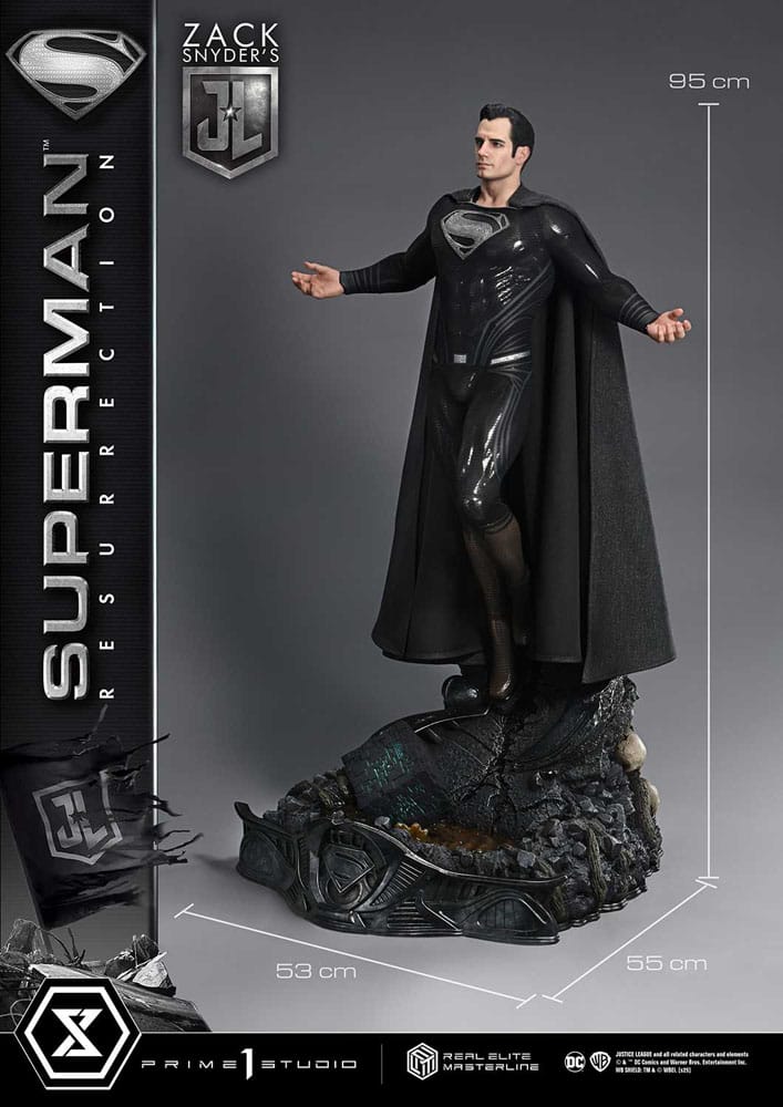 Zack Snyder's Justice League Real Elite Masterline Series Statue 1/3 Superman Resurrection Deluxe Ver. 95 cm - Prime 1 Studio Statues & Busts