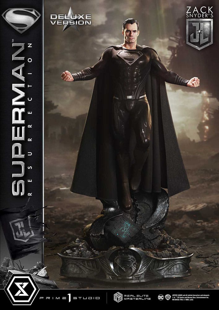 Zack Snyder's Justice League Real Elite Masterline Series Statue 1/3 Superman Resurrection Deluxe Ver. 95 cm - Prime 1 Studio Statues & Busts