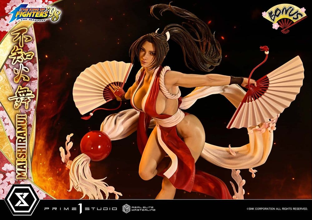 The King of Fighters´98 Real Elite Masterline Series Statue 1/4 Mai Shiranui Ultimate Bonus Version 70 cm - Prime 1 Studio Statues
