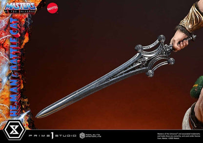 Masters of the Universe Real Elite Masterline Series Statue 1/4 He-Man & Battle Cat 86 cm - Prime 1 Studio Statues & Busts
