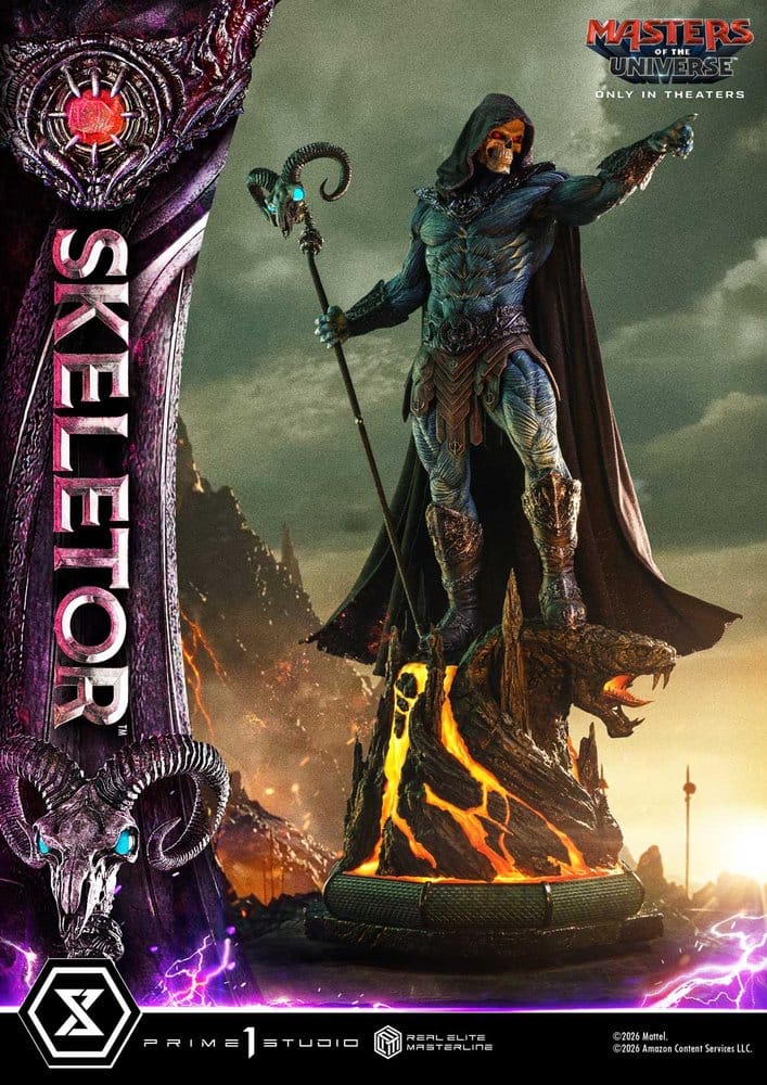 Masters of the Universe (2026 Film) Real Elite Masterline Series Statue 1/3 Skeletor 95 cm - Prime 1 Studio Statues