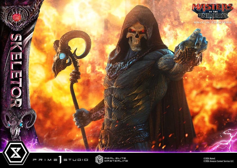 Masters of the Universe (2026 Film) Real Elite Masterline Series Statue 1/3 Skeletor 95 cm - Prime 1 Studio Statues